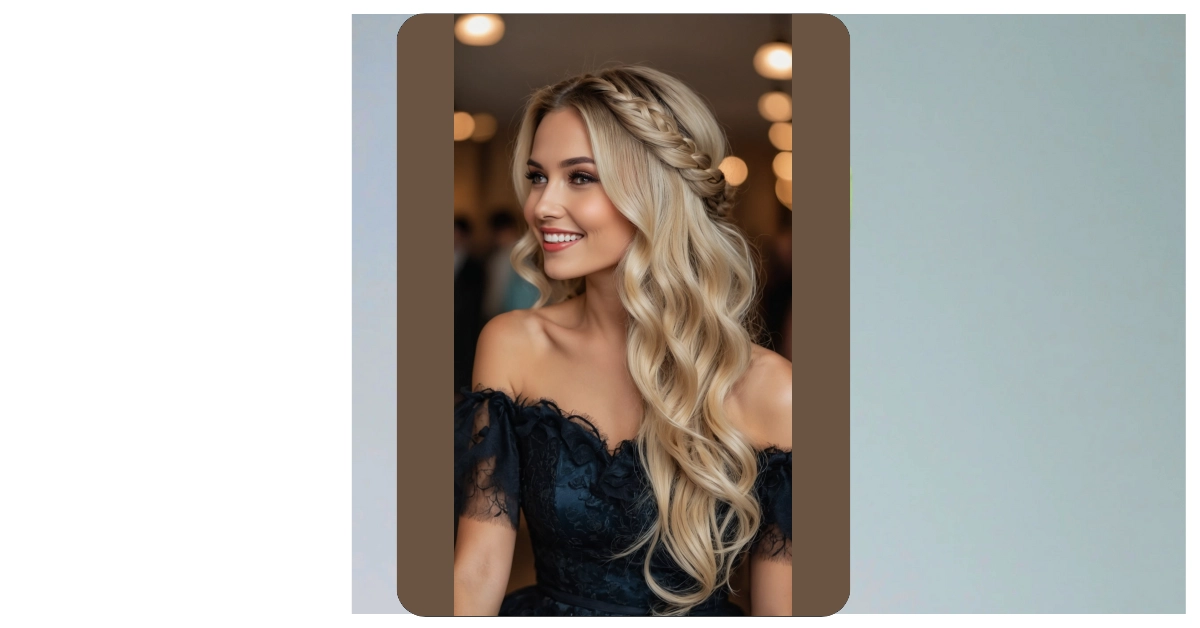 Half Up, Half Down: The Perfect Balance for Elegant Wedding Hairstyles