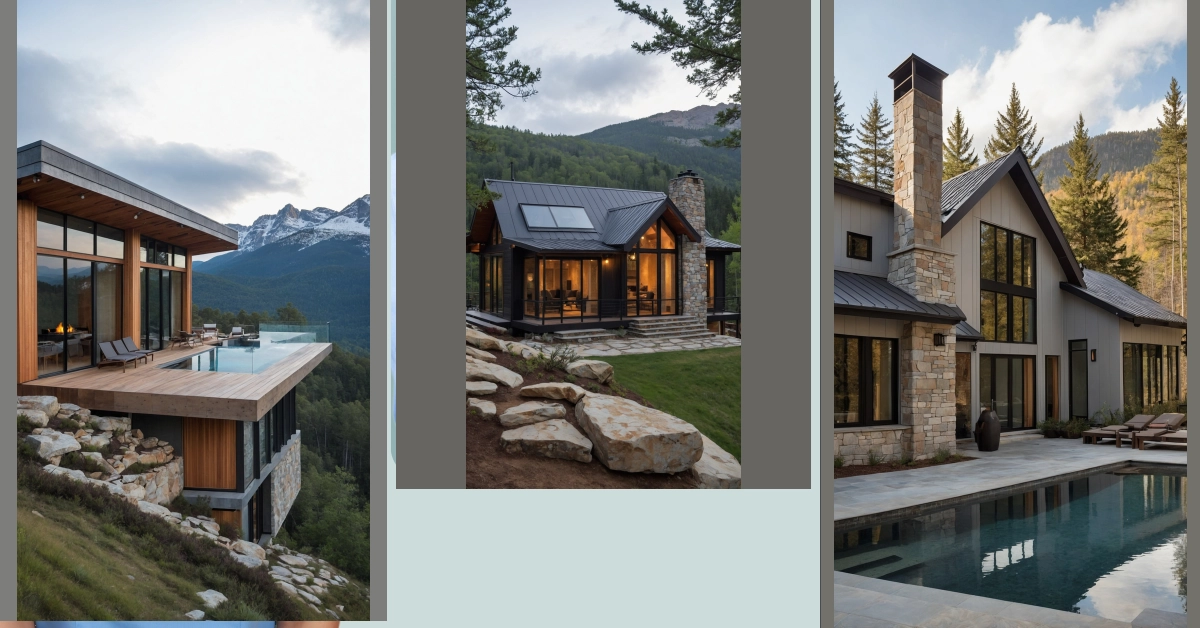 Embrace Nature with Stunning Mountain House Concepts