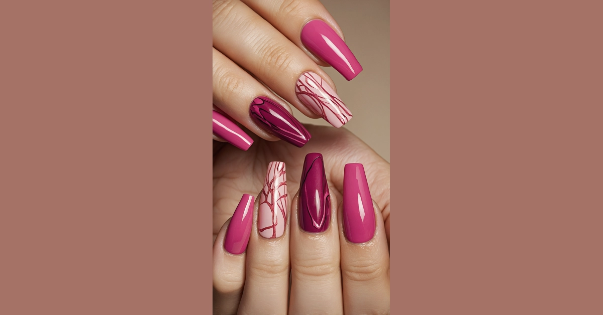 Explore 09 Hot Pink Nail Ideas That Are Total Show-Stoppers