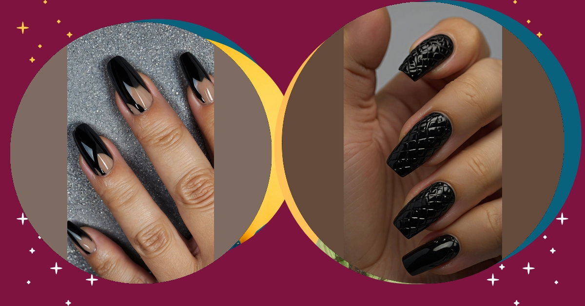 Elevate Your Look with These 5 Black Nail Art Ideas