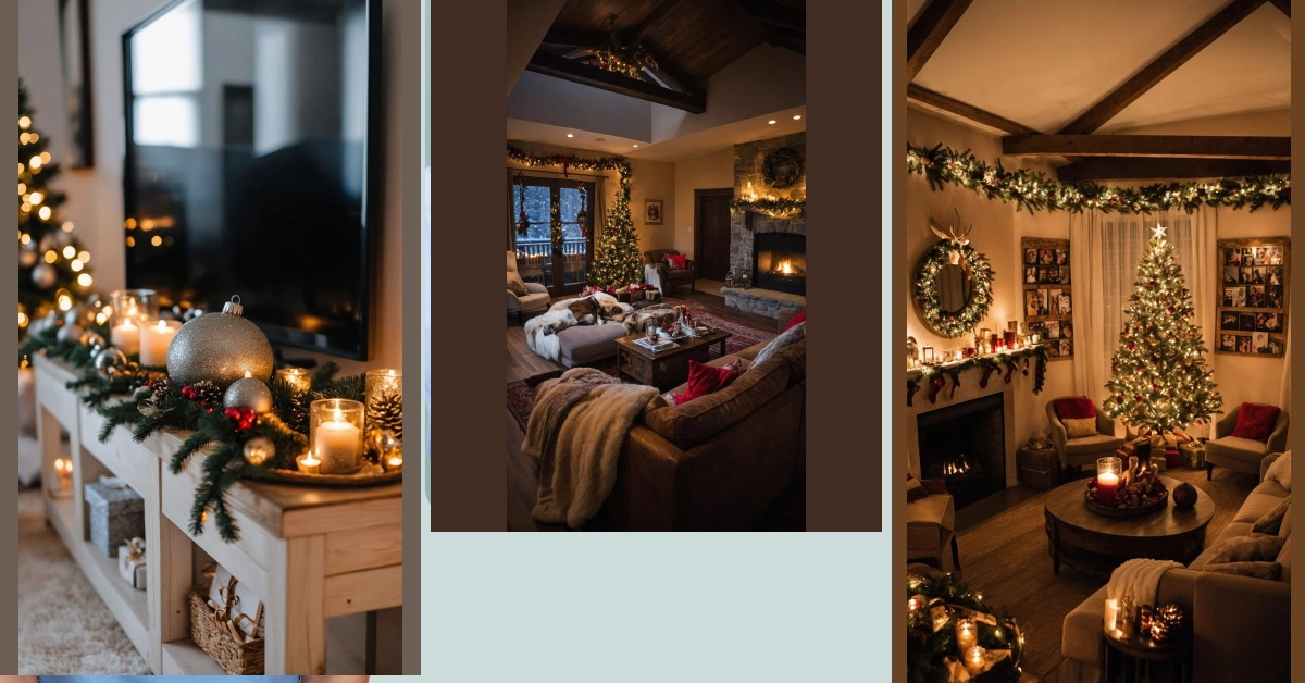 Brighten Up Your Holidays: 18 Cozy Living Room Christmas Ideas
