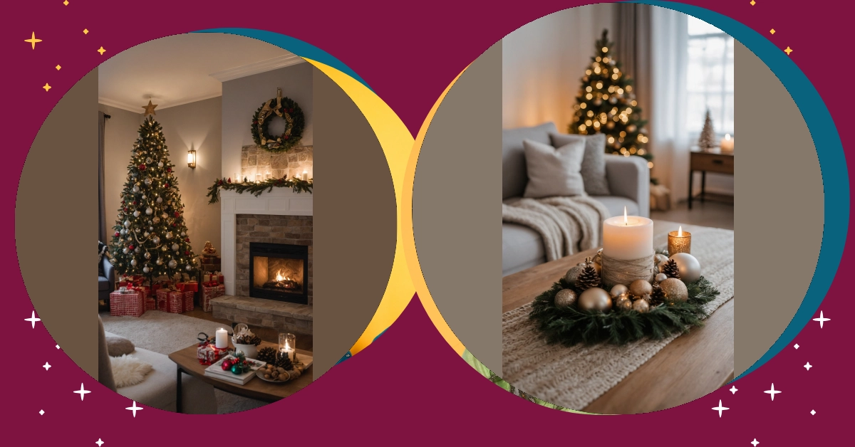 Decking the Halls: 18 Fascinating Christmas Living Room Ideas
